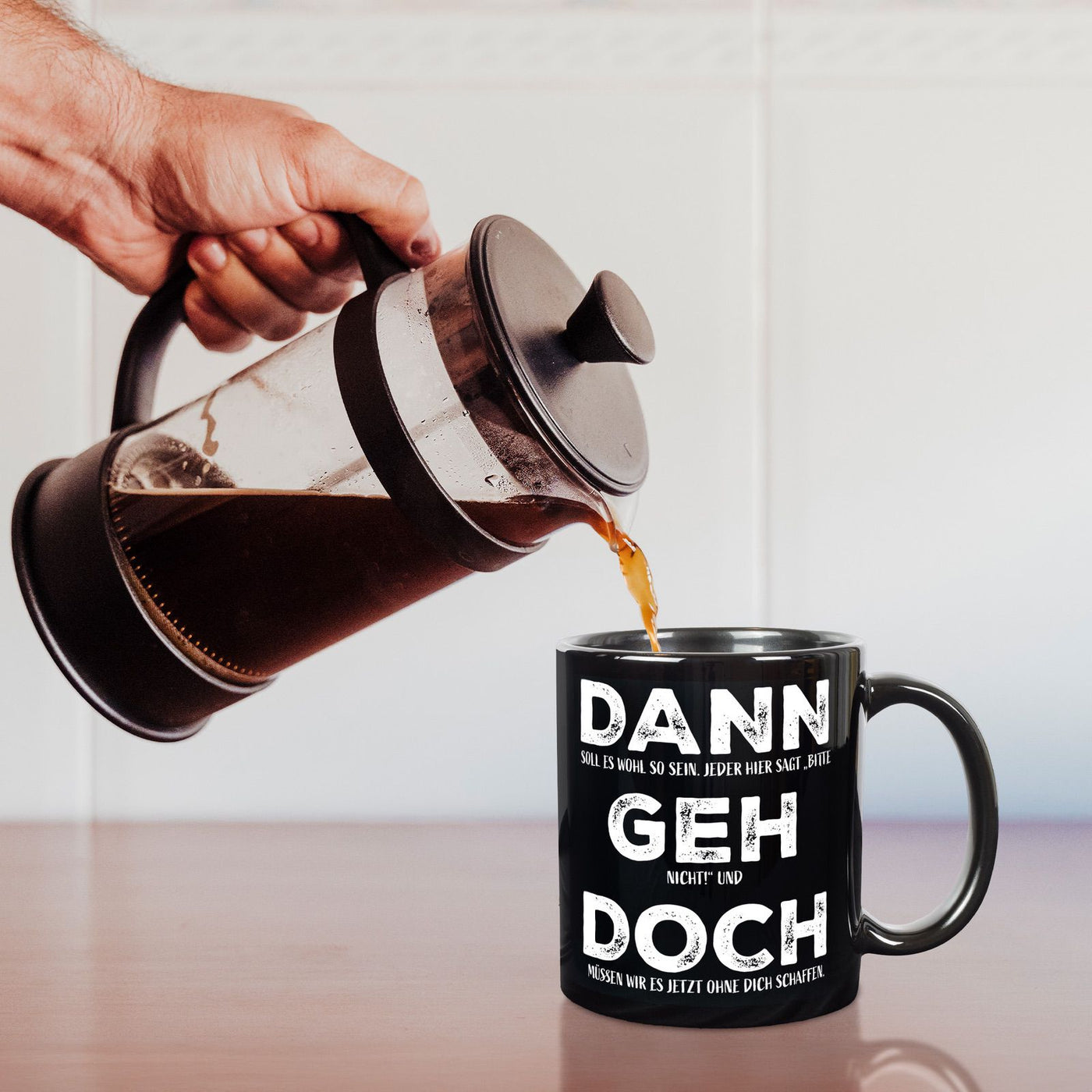 Tasse - Dann geh doch - BL