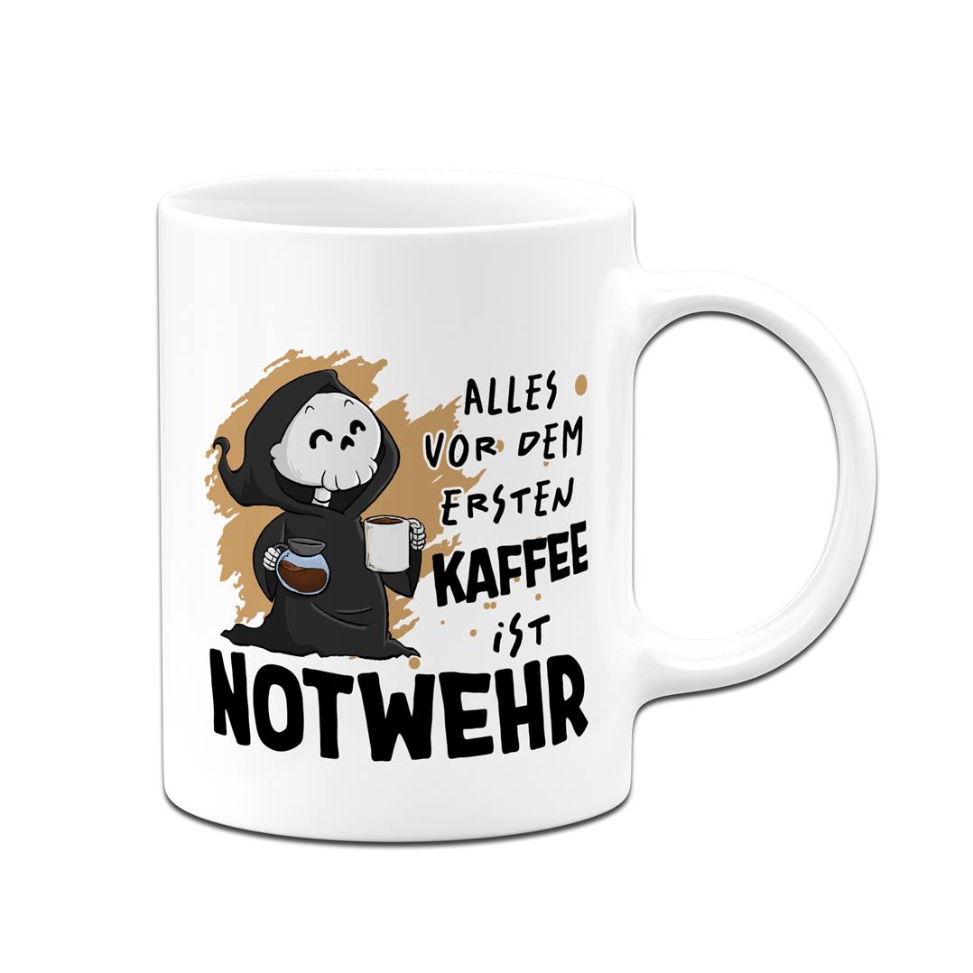 Sensebald Tasse - Alles vor dem ersten Kaffee ist Notwehr