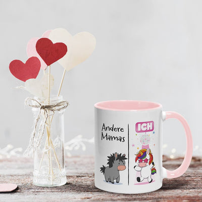 Tasse - Andere Mamas vs. Ich (Einhorn)