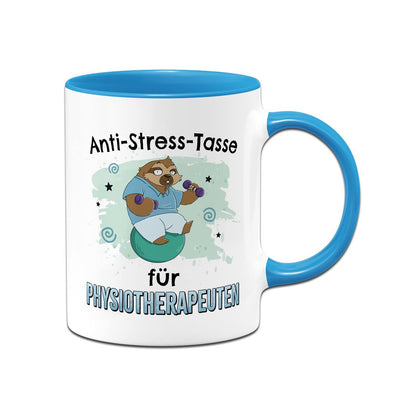 Tasse - Anti-Stress-Tasse für Physiotherapeuten - Ratzfatz das Faultier