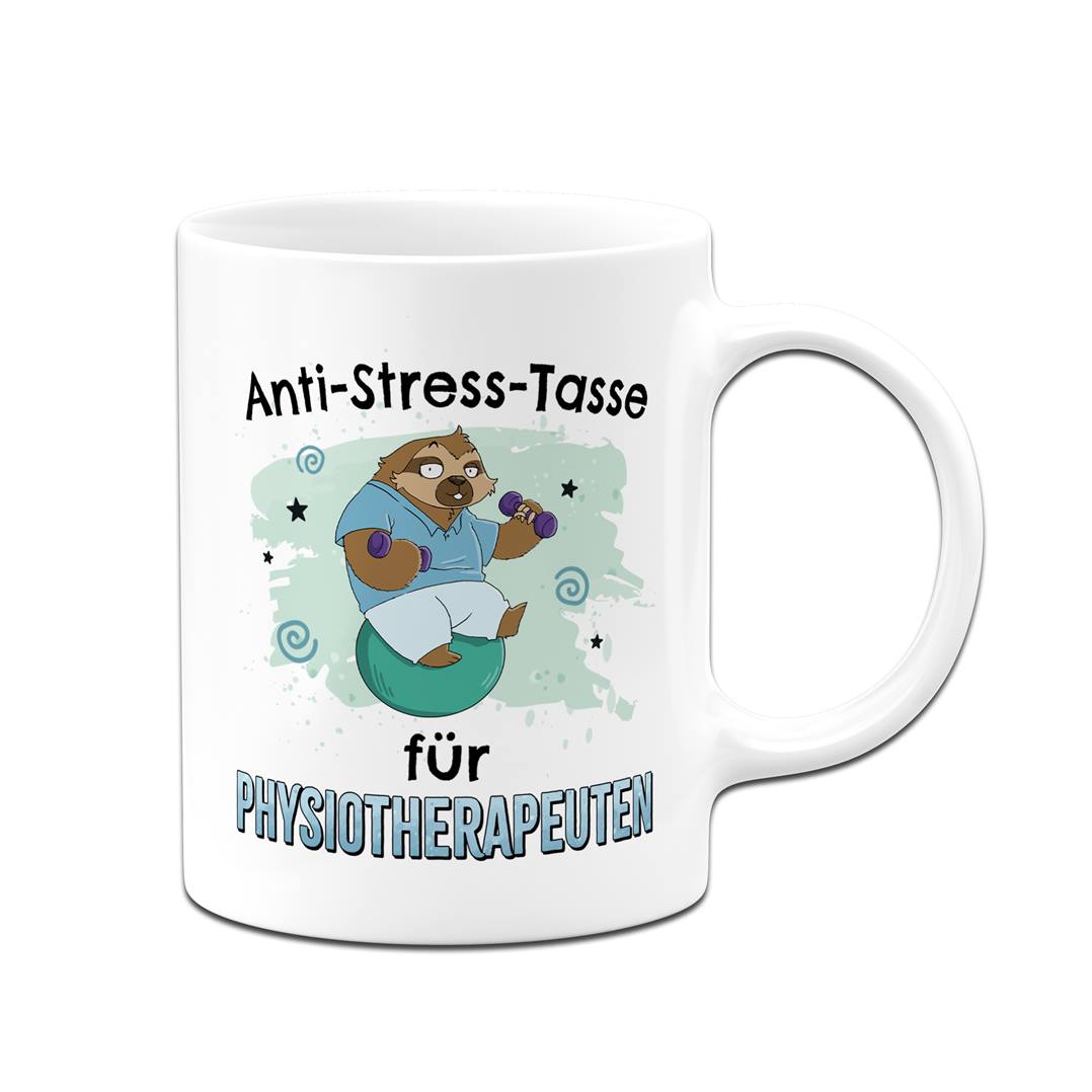 Tasse - Anti-Stress-Tasse für Physiotherapeuten - Ratzfatz das Faultier