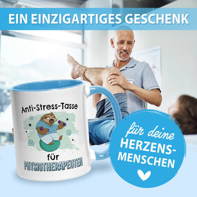 Tasse - Anti-Stress-Tasse für Physiotherapeuten - Ratzfatz das Faultier