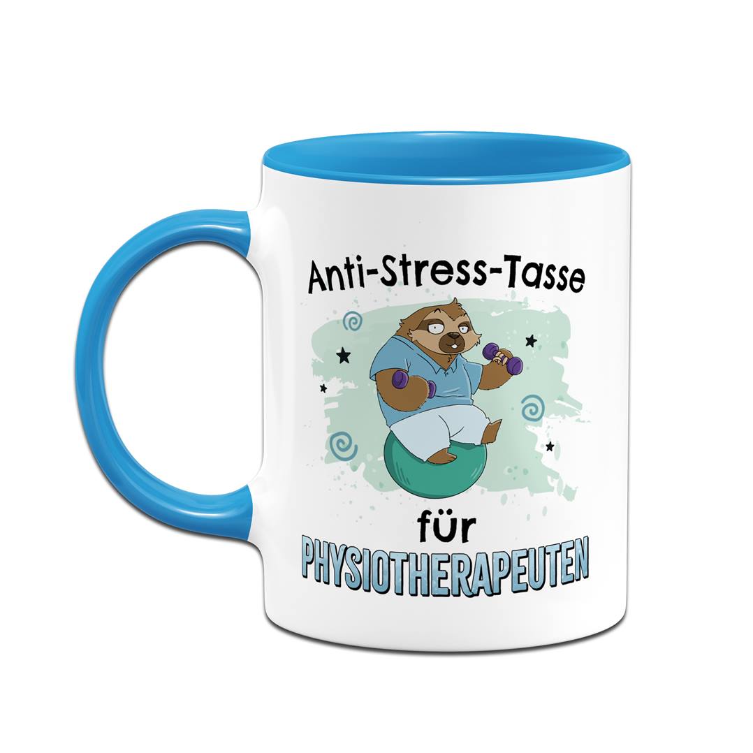 Tasse - Anti-Stress-Tasse für Physiotherapeuten - Ratzfatz das Faultier