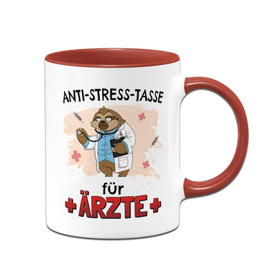 Tasse - Anti-Stress-Tasse für Ärzte - Ratzfatz das Faultier