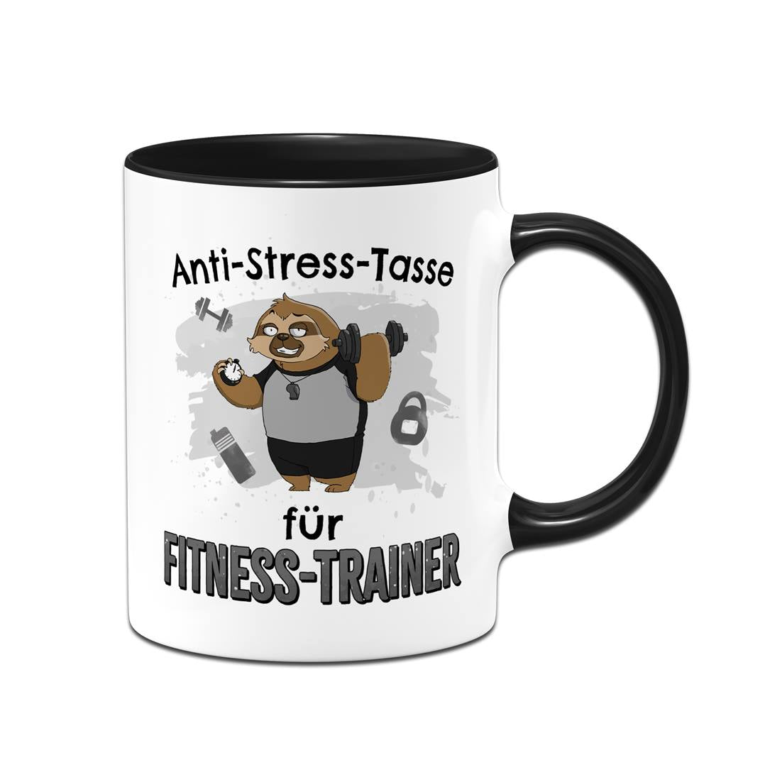 Tasse - Anti-Stress-Tasse für Fitness-Trainer - Ratzfatz das Faultier