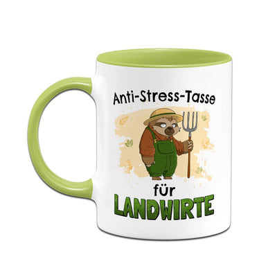 Tasse - Anti-Stress-Tasse für Landwirte - Ratzfatz das Faultier