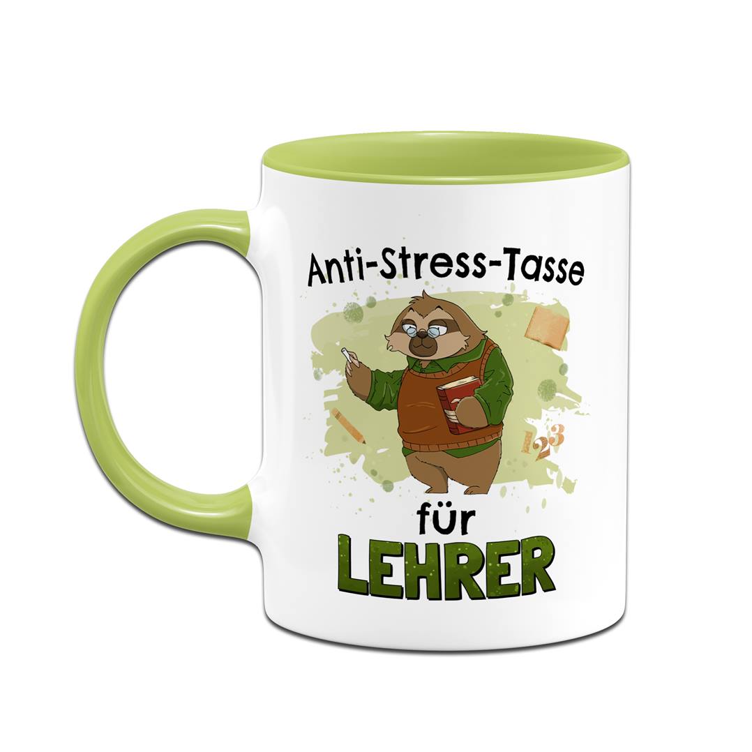 Tasse - Anti-Stress-Tasse für Lehrer - Ratzfatz das Faultier