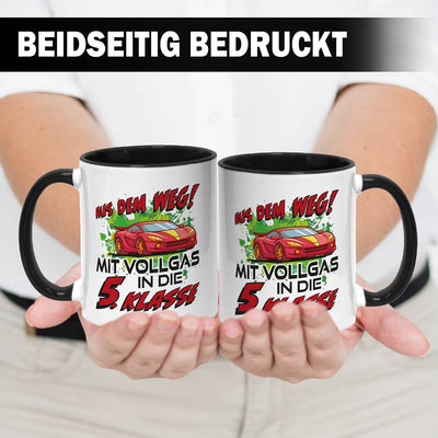 Tasse - Aus dem Weg! Mit Vollgas in die 5. Klasse