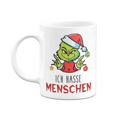 Bild: Tasse - Baby Grinch - Ich hasse Menschen Geschenkidee