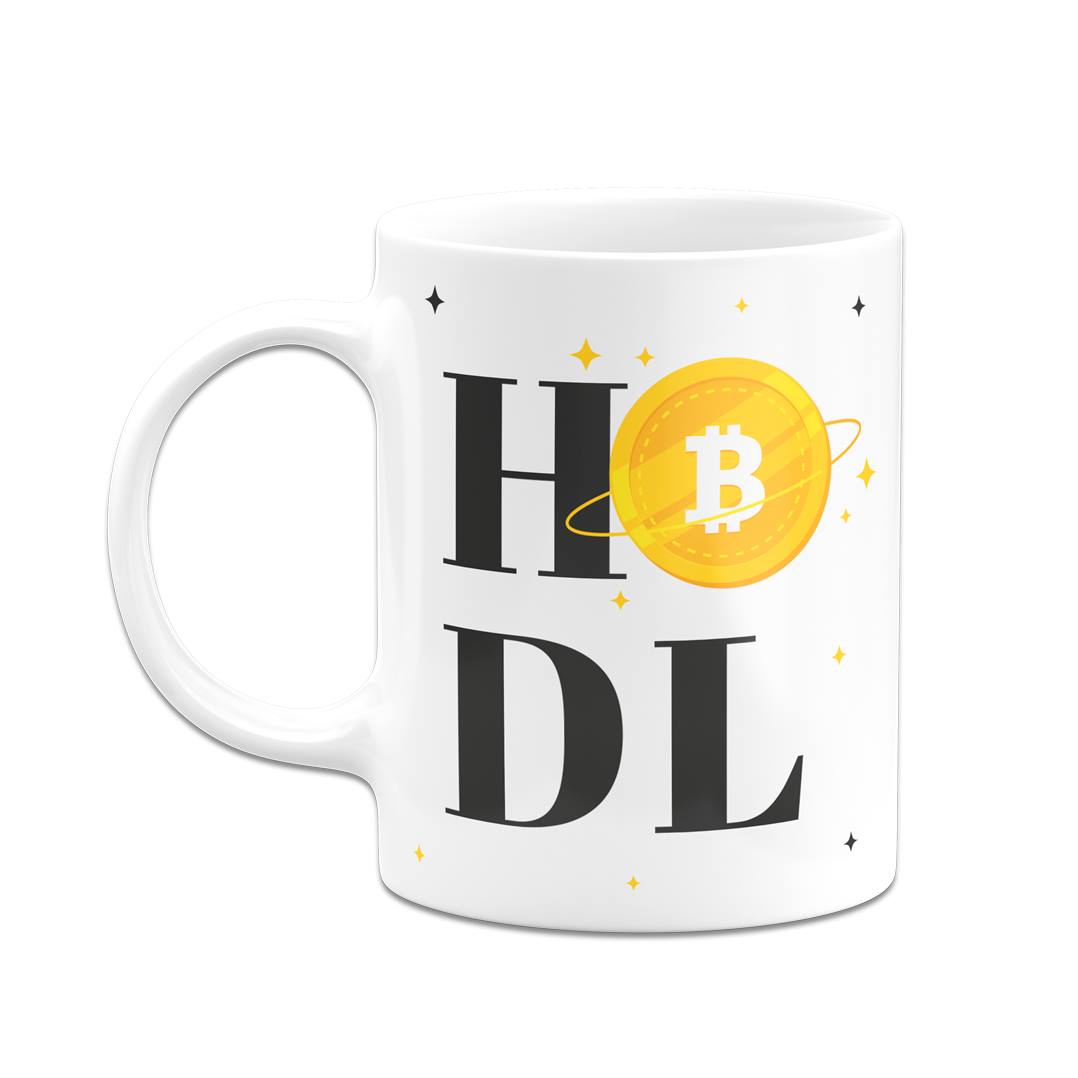 Tasse - Bitcoin HODL (gold)