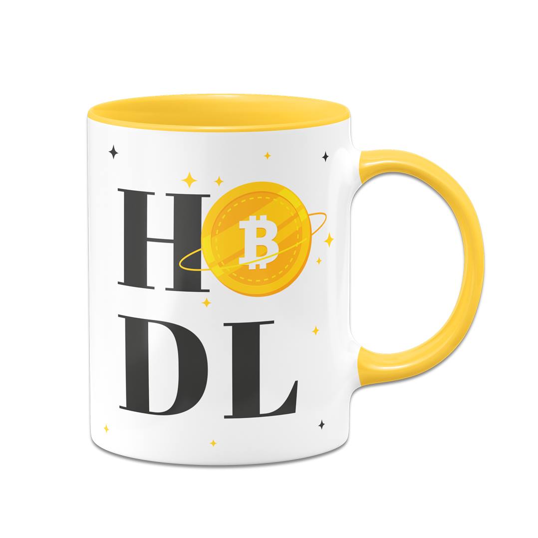 Tasse - Bitcoin HODL (gold)