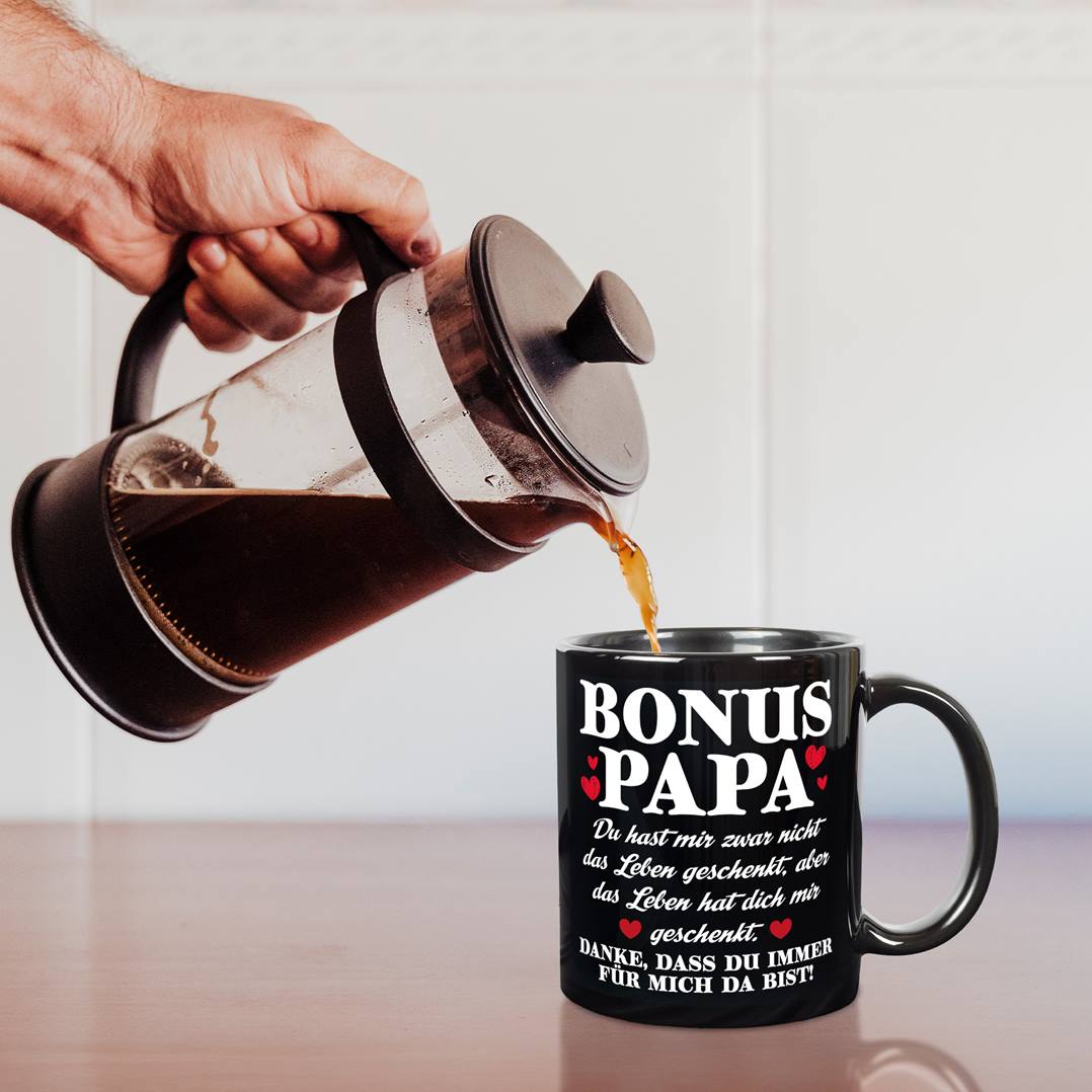 Tasse - Bonus Papa, danke, dass Du immer für mich da bist! - BL