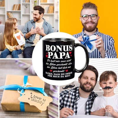 Tasse - Bonus Papa, danke, dass Du immer für mich da bist! - BL