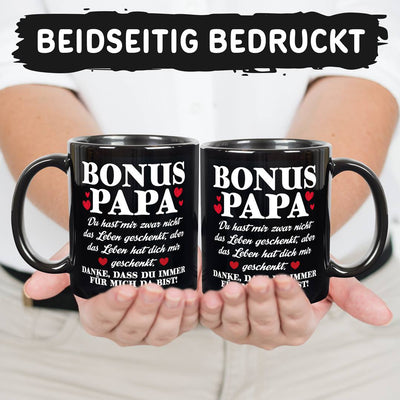 Tasse - Bonus Papa, danke, dass Du immer für mich da bist! - BL