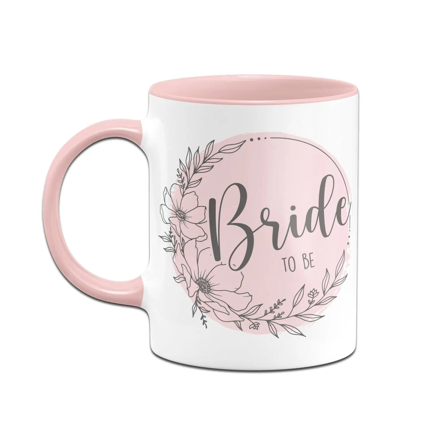 Bild: Tasse - Bride to be - Blumenkranz Geschenkidee