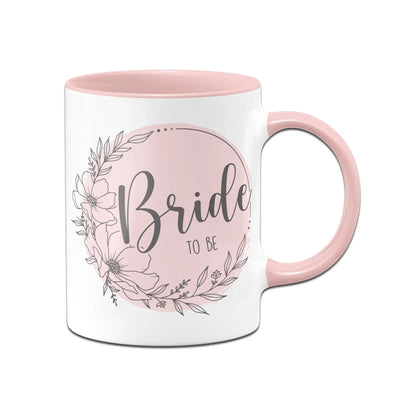 Bild: Tasse - Bride to be - Blumenkranz Geschenkidee