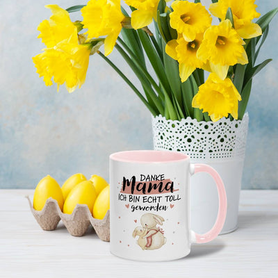 Tasse - Danke Mama, ich bin echt toll geworden (Hasen)
