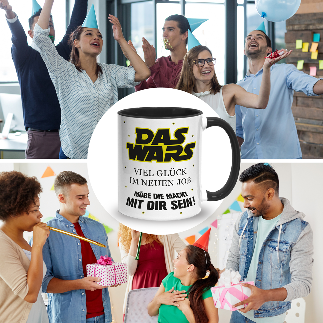 Tasse - DAS WARS Viel Glück im neuen Job