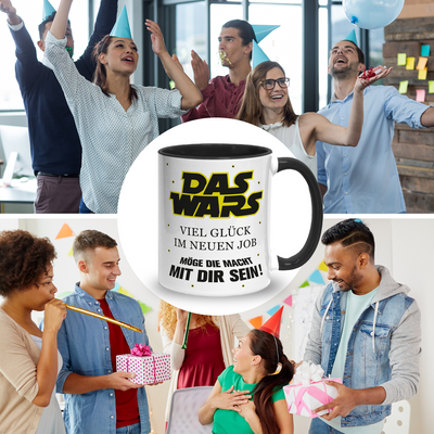 Tasse - DAS WARS Viel Glück im neuen Job