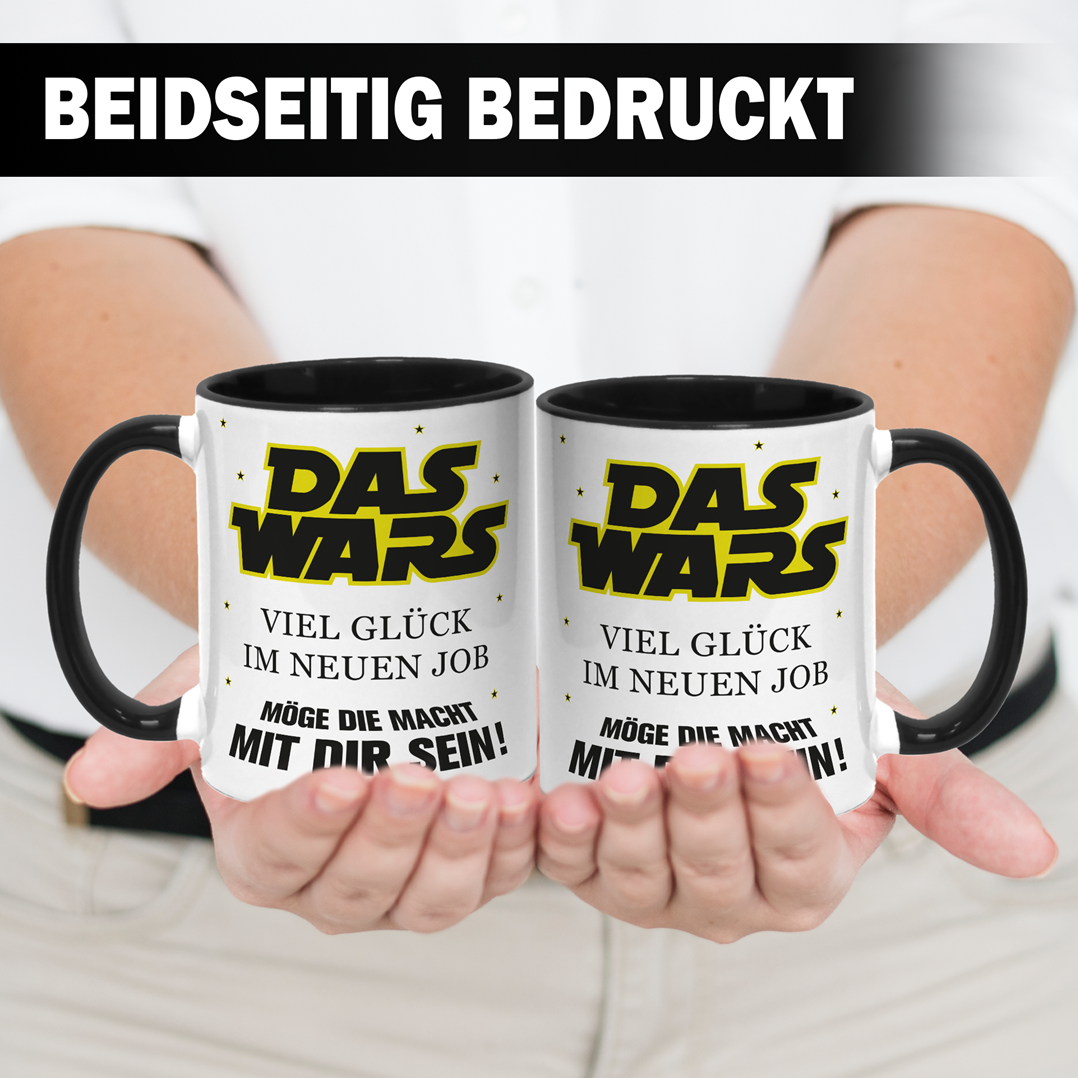 Tasse - DAS WARS Viel Glück im neuen Job