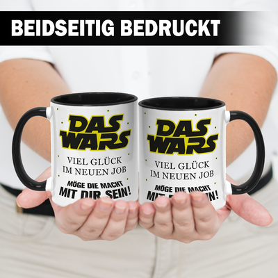 Tasse - DAS WARS Viel Glück im neuen Job