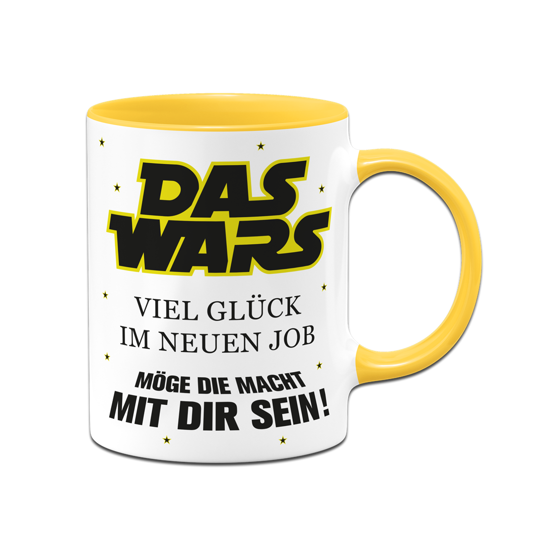 Tasse - DAS WARS Viel Glück im neuen Job
