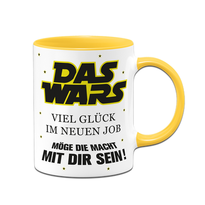 Tasse - DAS WARS Viel Glück im neuen Job