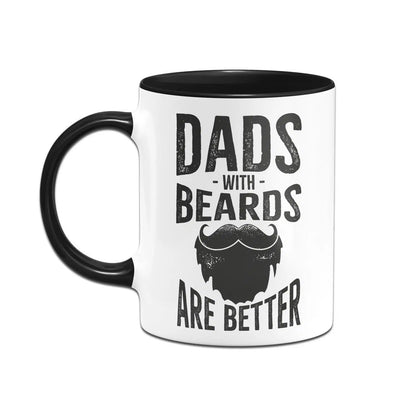 Bild: Tasse - Dads with Beards are better Geschenkidee