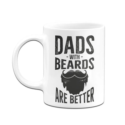 Bild: Tasse - Dads with Beards are better Geschenkidee