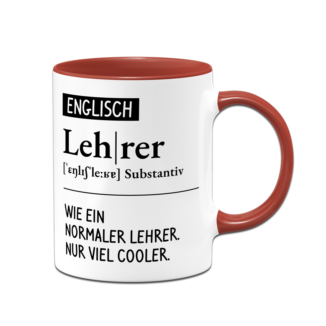 Tasse - Definition Englisch Lehrer