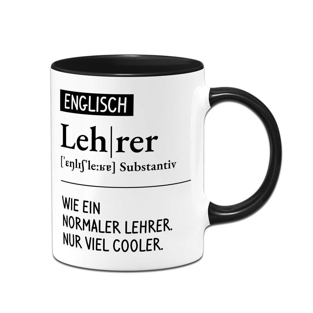 Tasse - Definition Englisch Lehrer