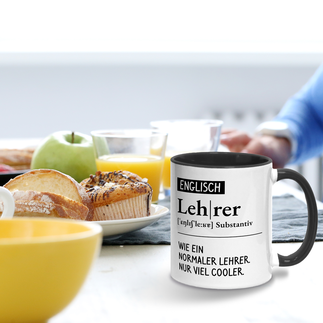 Tasse - Definition Englisch Lehrer