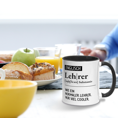 Tasse - Definition Englisch Lehrer