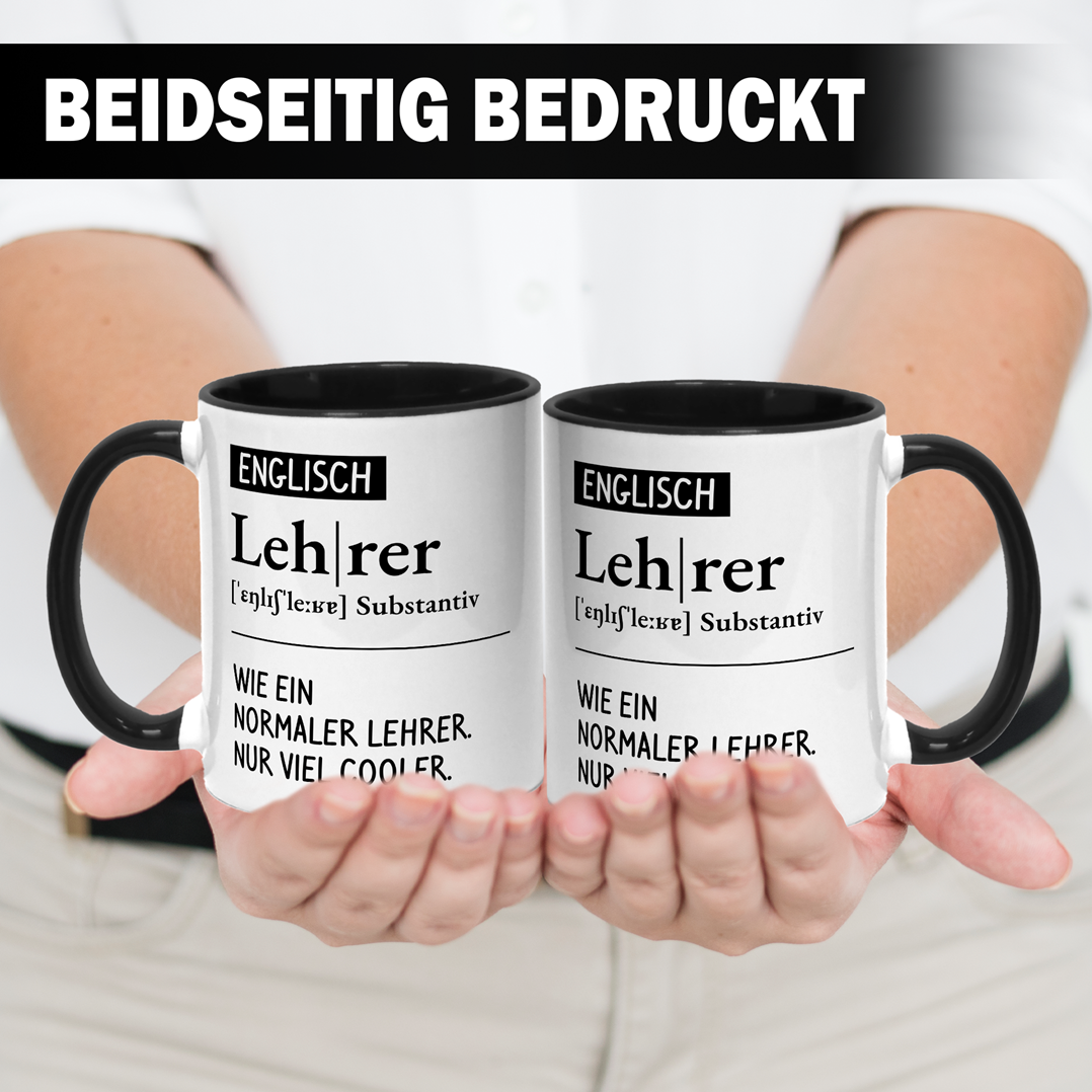 Tasse - Definition Englisch Lehrer