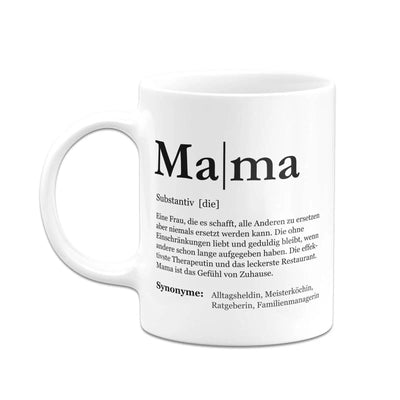 Bild: Tasse - Definition Mama - V2 Geschenkidee