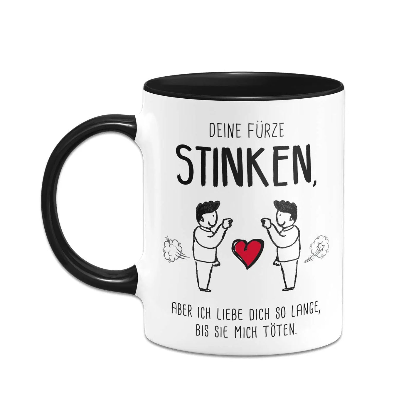 Bild: Tasse - Deine Fürze stinken, aber ich liebe Dich (Mann-Mann/Frau-Frau) Geschenkidee