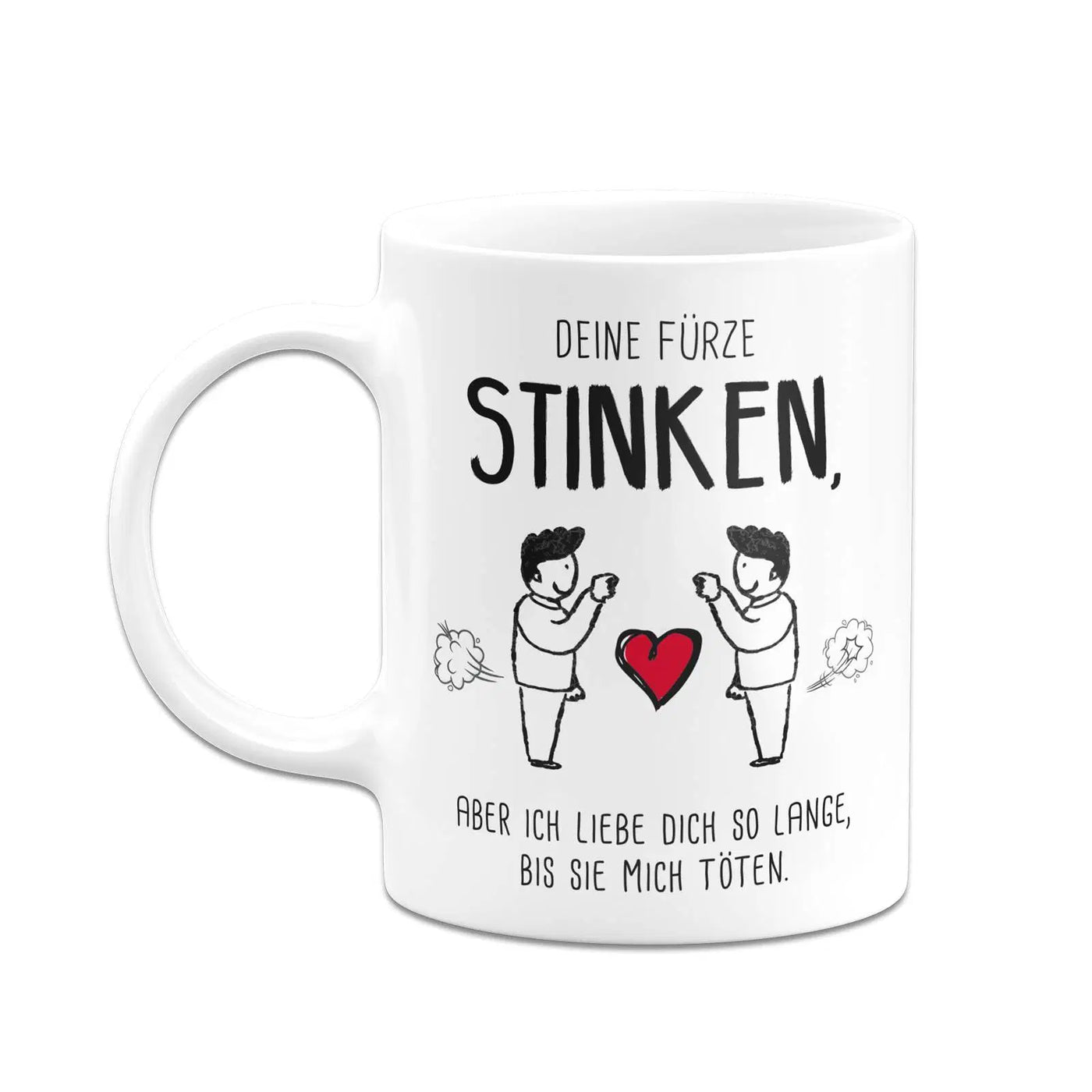 Bild: Tasse - Deine Fürze stinken, aber ich liebe Dich (Mann-Mann/Frau-Frau) Geschenkidee