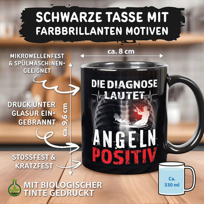 Tasse - Die Diagnose lautet: Angeln positiv - BL