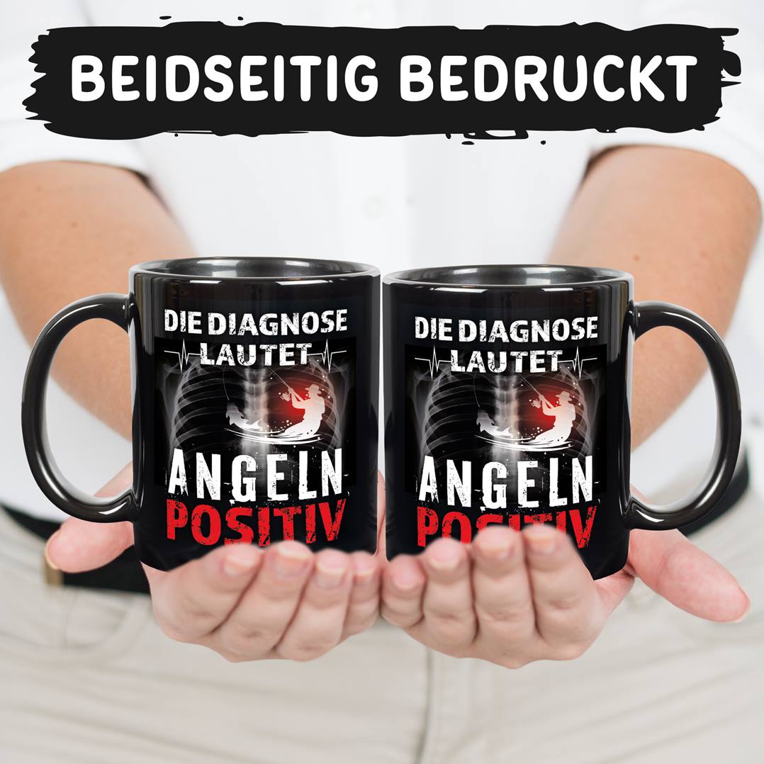 Tasse - Die Diagnose lautet: Angeln positiv - BL