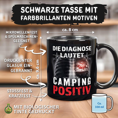 Tasse - Die Diagnose lautet: Camping positiv - BL