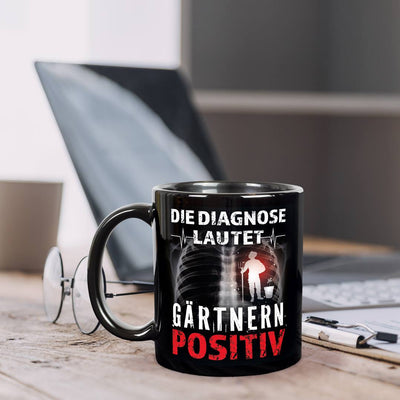 Tasse - Die Diagnose lautet: Gärtnern positiv - BL