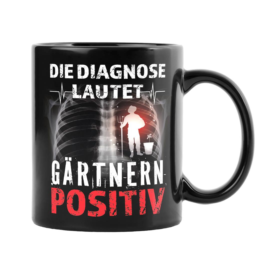 Tasse - Die Diagnose lautet: Gärtnern positiv - BL