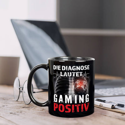 Tasse - Die Diagnose lautet: Gaming positiv - BL