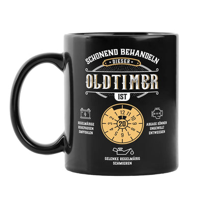 Tasse - Dieser Oldtimer ist - Geburtstagszahl - BL