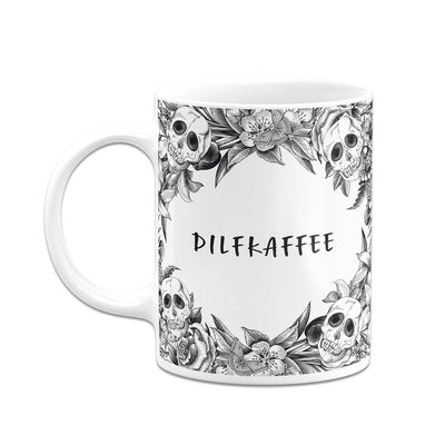 Tasse - Dilfkaffee - Skull Statement