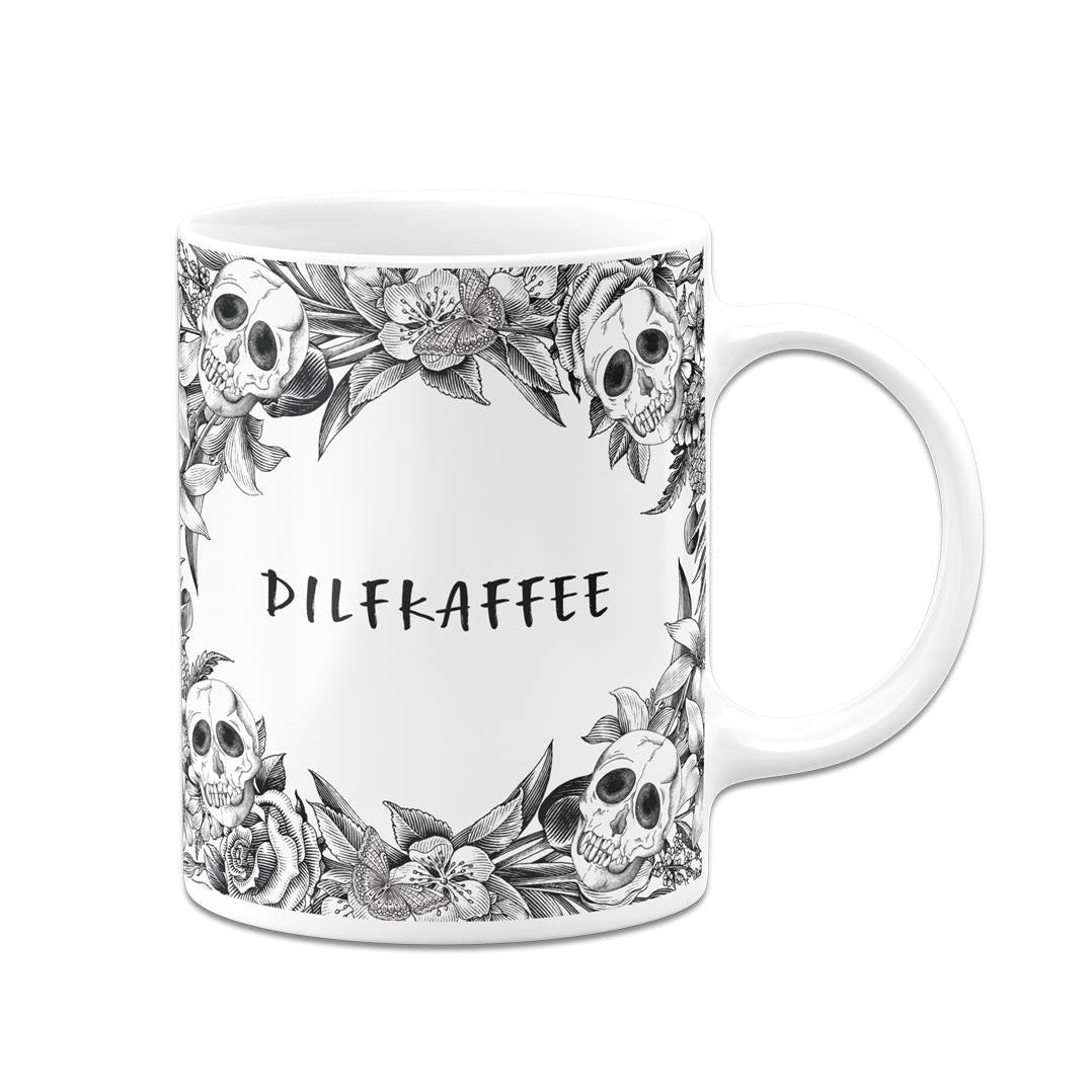 Tasse - Dilfkaffee - Skull Statement