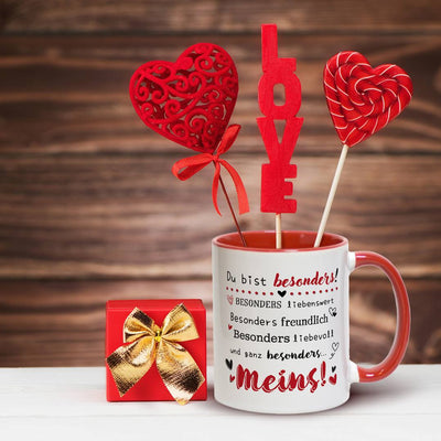 Tasse - Du bist besonders liebenswert, freundlich, liebevoll... Meins!