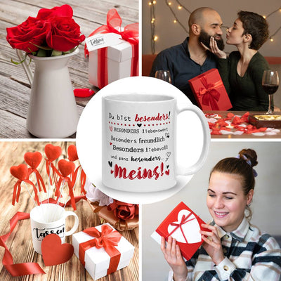 Tasse - Du bist besonders liebenswert, freundlich, liebevoll... Meins!