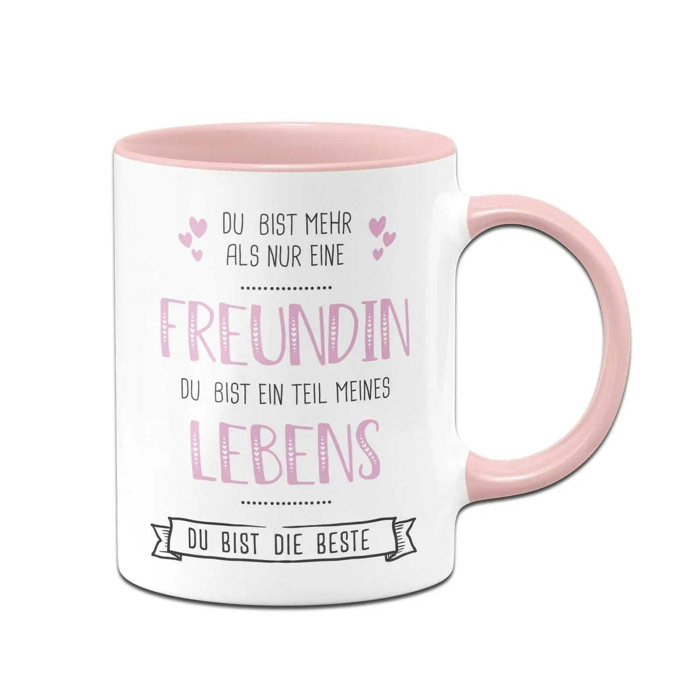 Bild: Tasse - Du bist mehr als nur eine Freundin V2 Geschenkidee