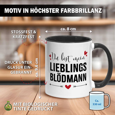 Tasse - Du bist mein Lieblings-Blödmann